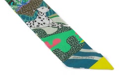 Hermès New "En Liberte'" Silk Twilly