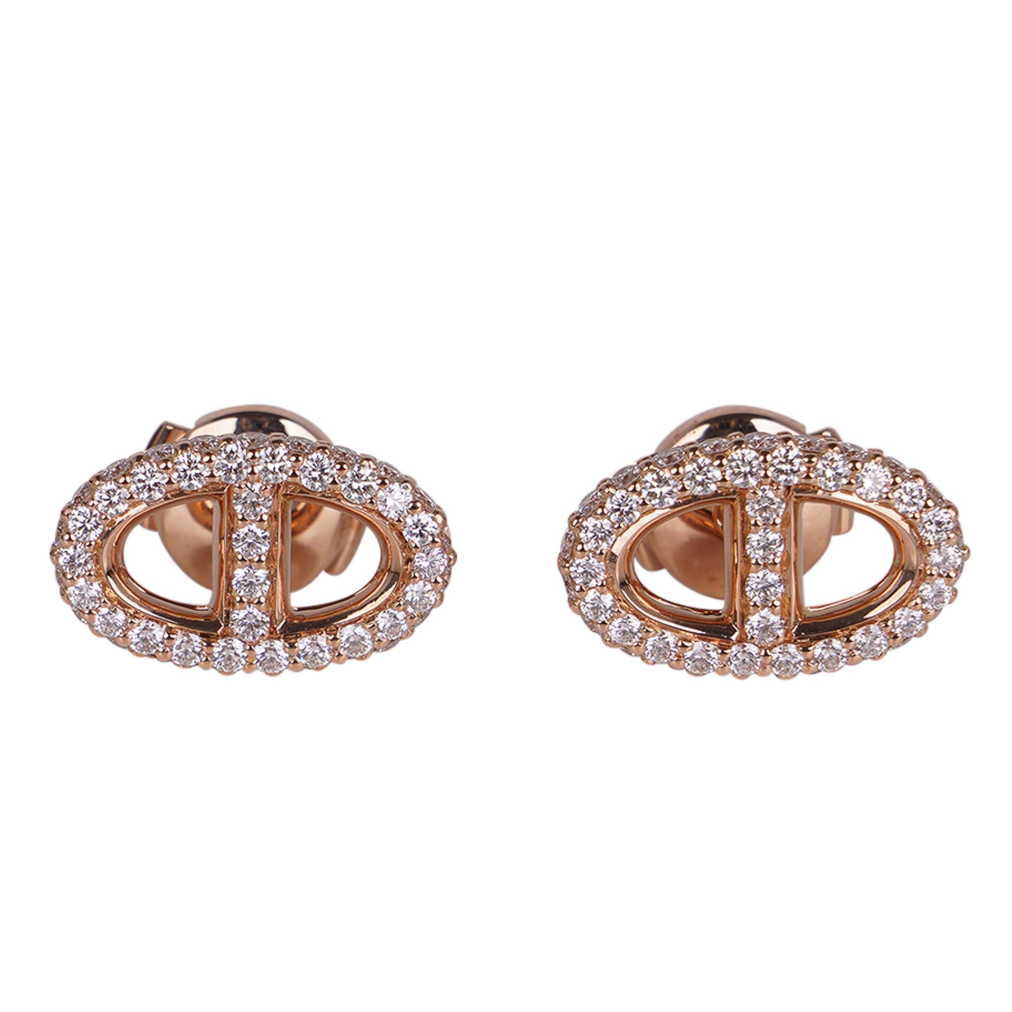 hermes earrings diamond