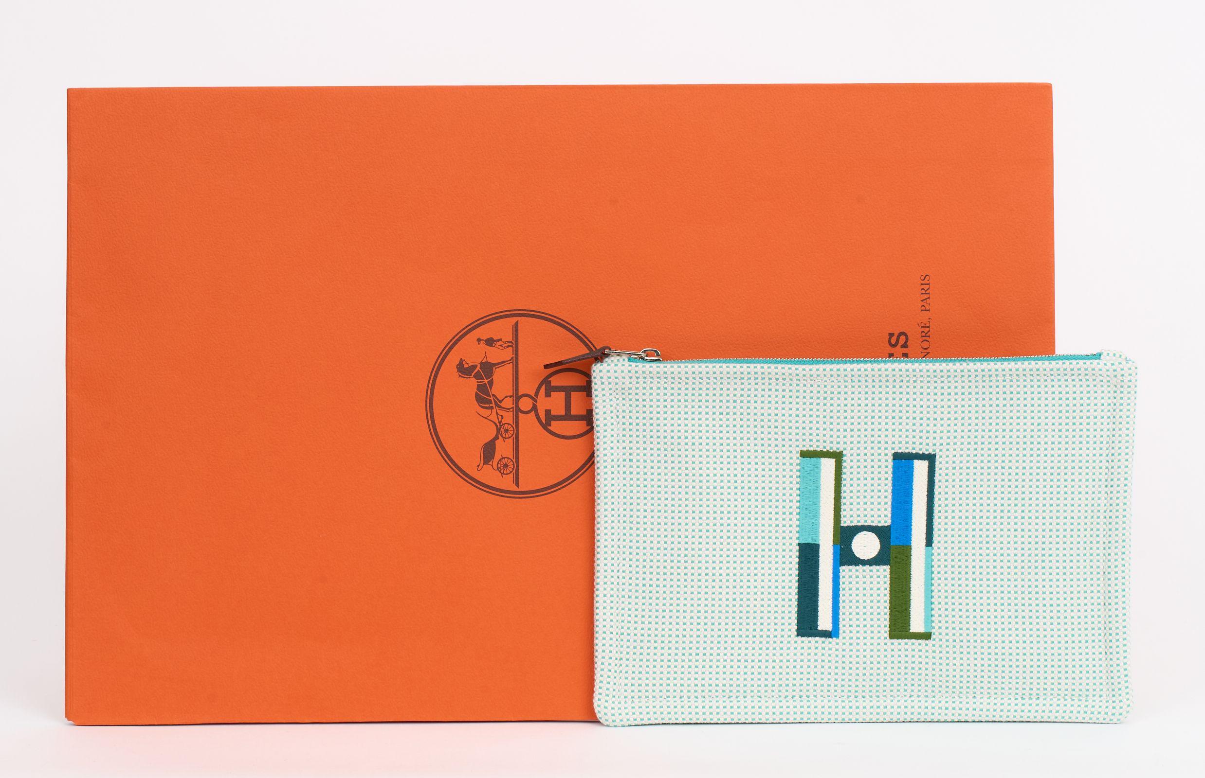 Hermès New Faubourg Unisex Etui Klein im Angebot 4