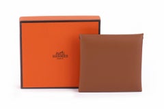 Hermès New Gold Epsom Coin Case