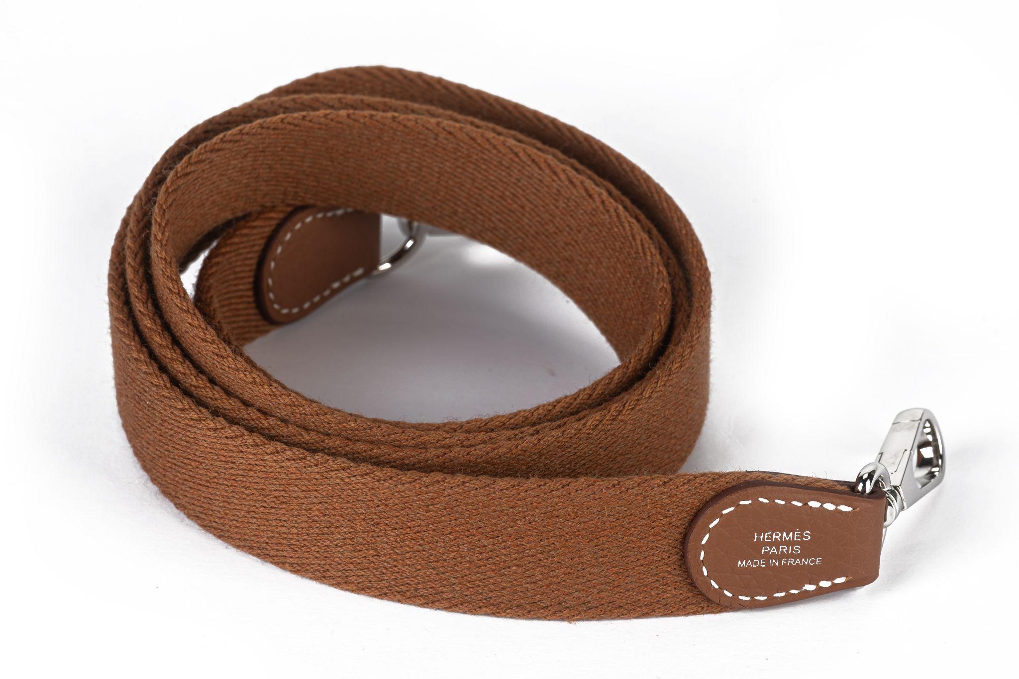 Hermès New Gold Mini Evelyne Bag in vendita 6