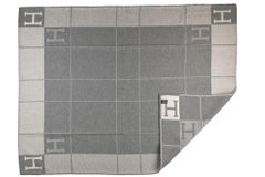 Hermès New Grey Avalon Blanket