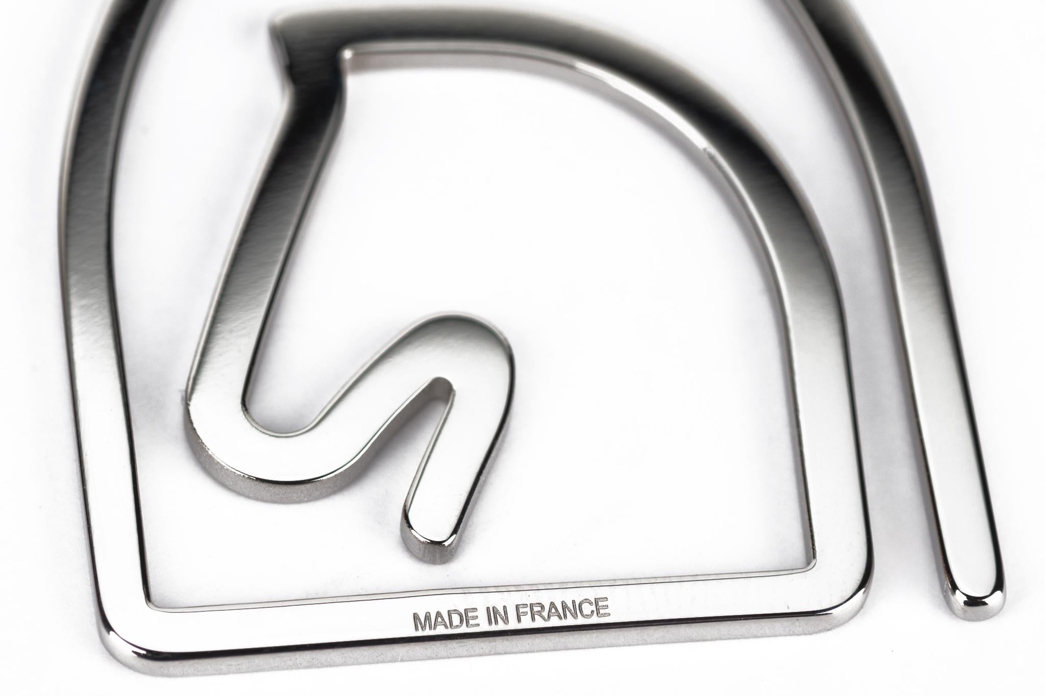 Arancia Fermasoldi Hermès Testa di cavallo &New in vendita