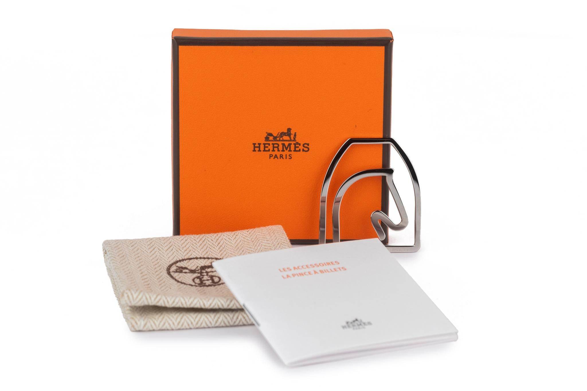 Hermès New Horse Head Money Clip For Sale 1