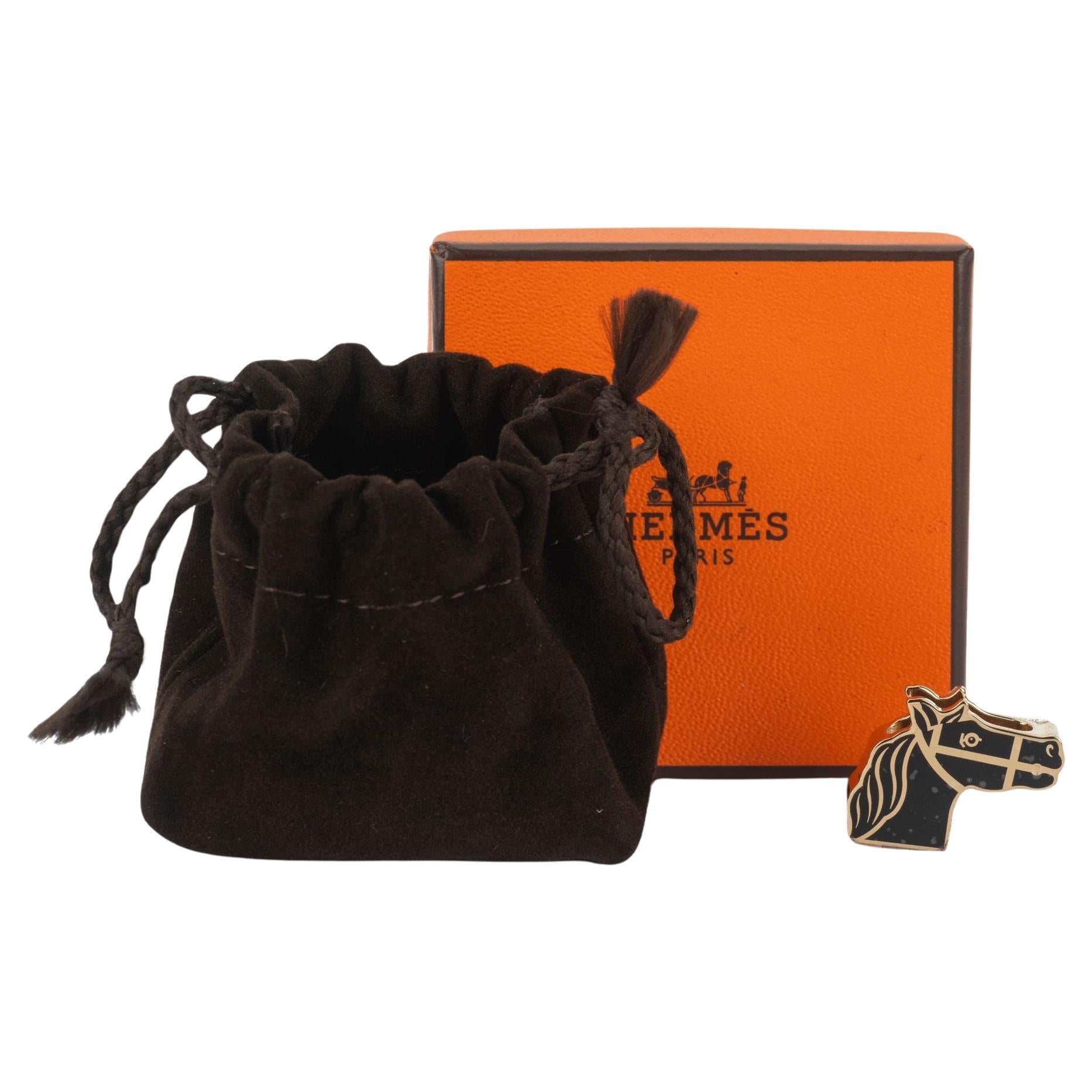 Hermès New Horse Twilly Scarf Ring For Sale