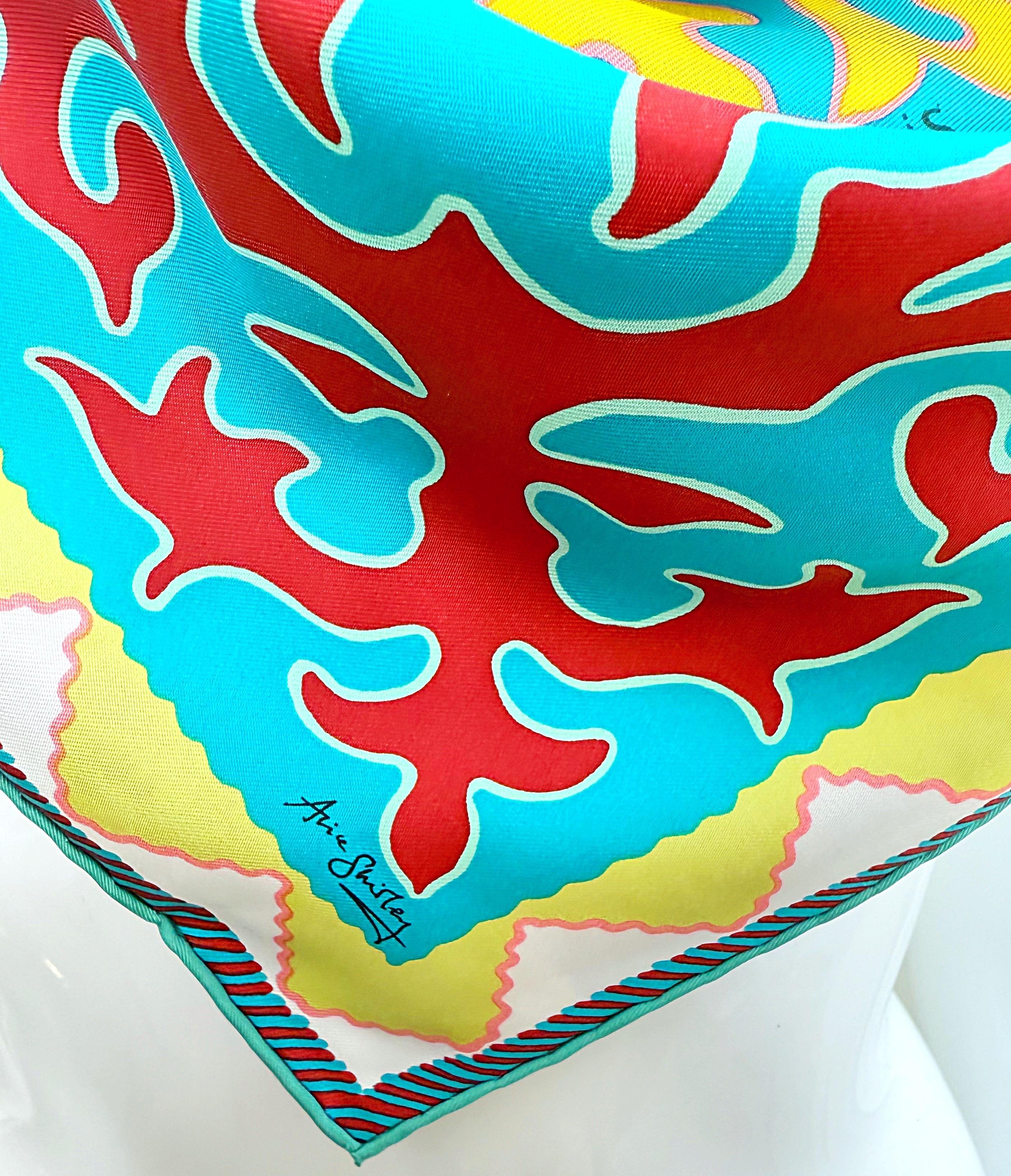 Hermes New in Box Appaloosa Des Steppes 90cm by Alice Shirley Rare Silk Scarf 6