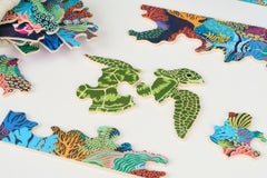 Hermès New In Box Satz von 3 Puzzles