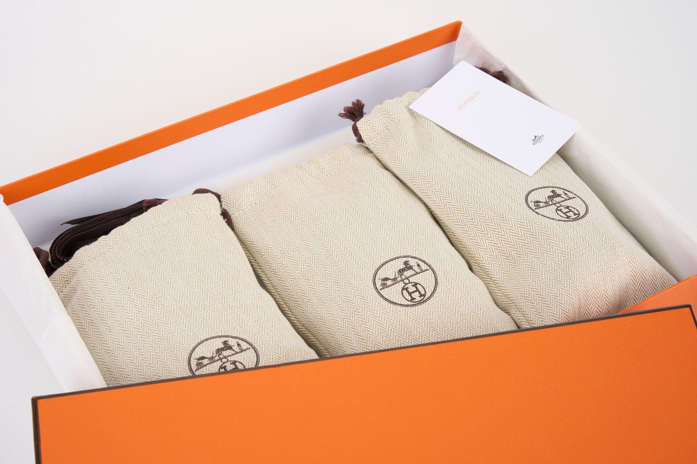 Hermès Nuovo In Scatola Set Di 3 Puzzle in vendita 1