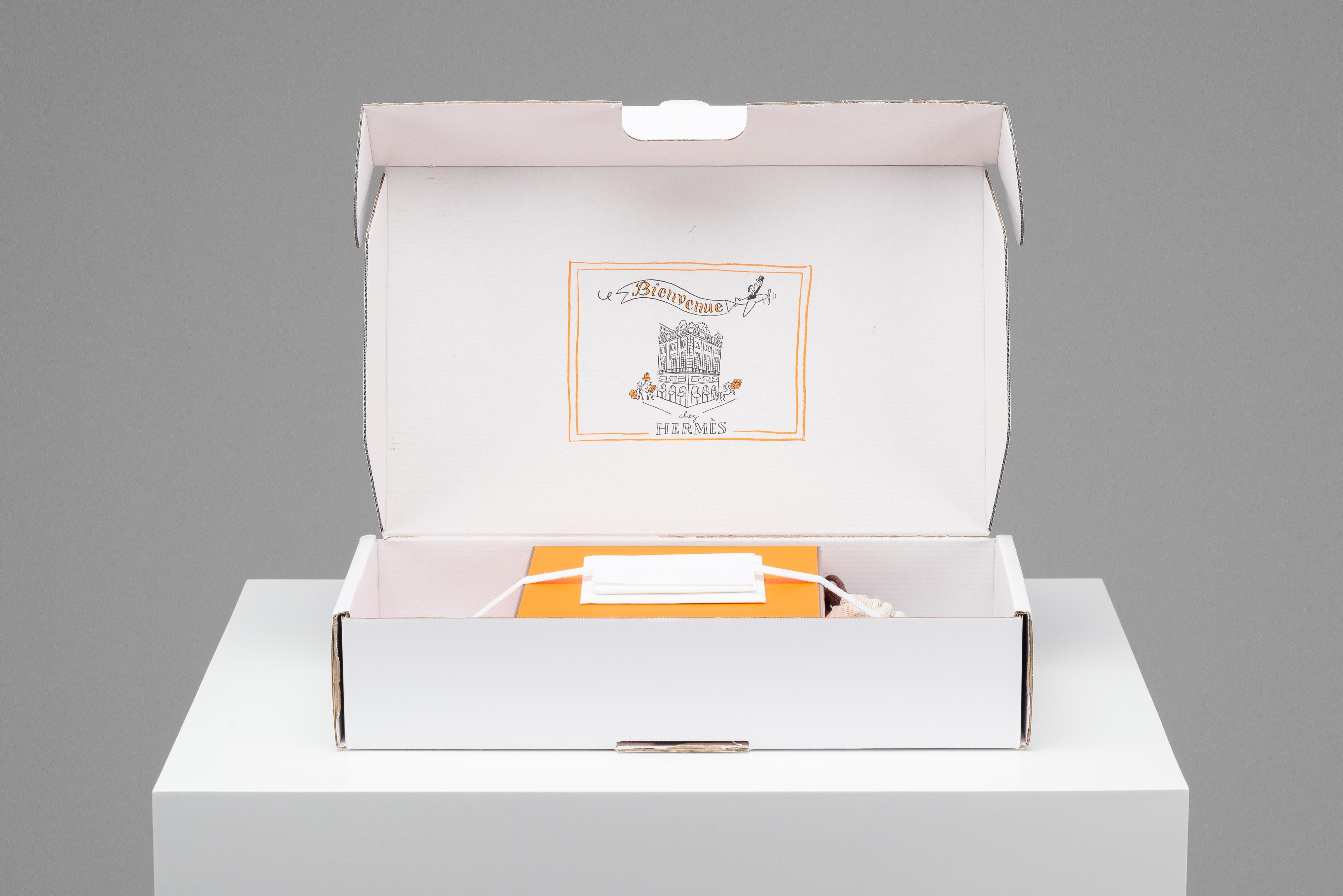 Hermes NEW In-The-Loop Lime Swift Verso Gürteltasche Palladium Hardware im Angebot 11