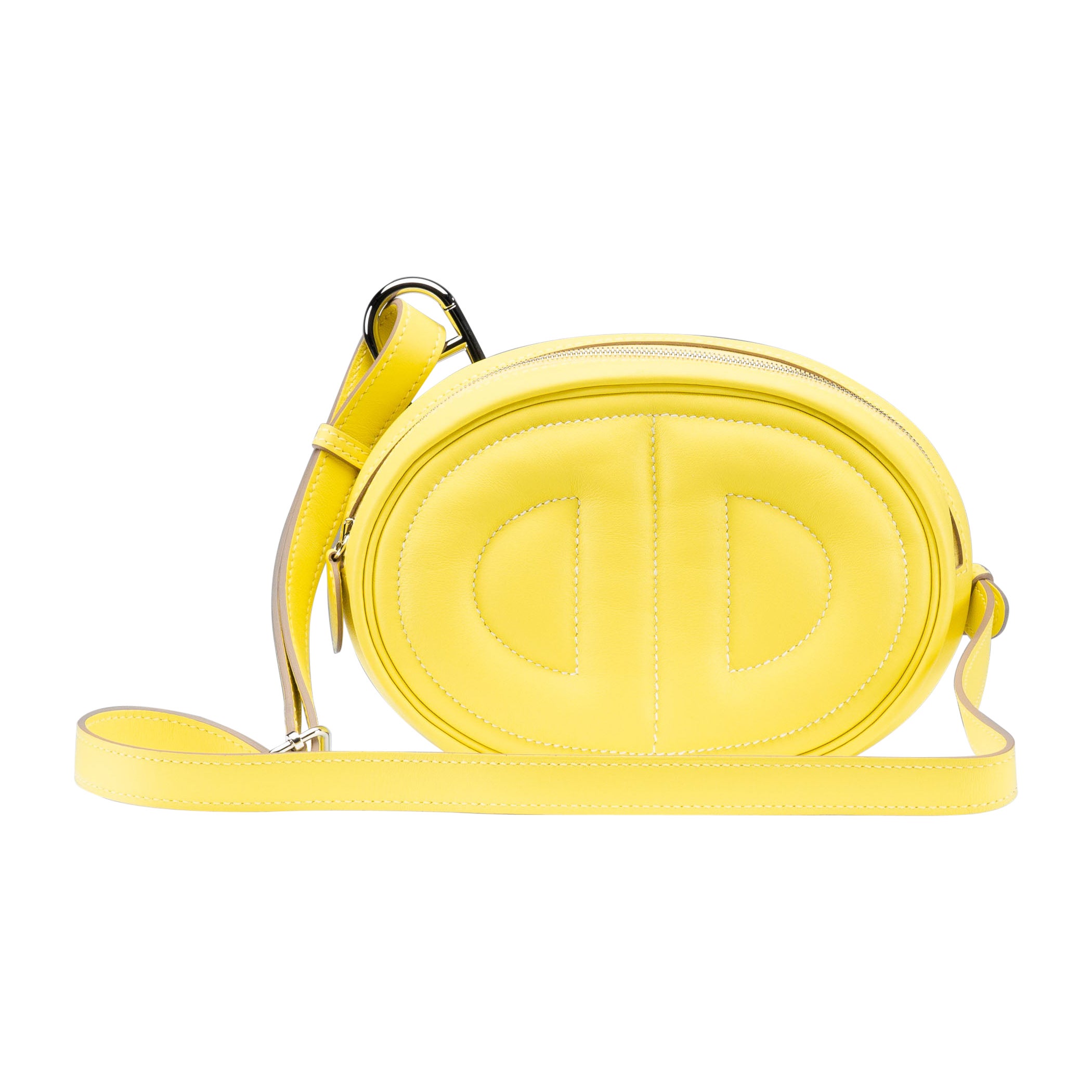 Hermes NEW In-The-Loop Lime Swift Verso Belt Bag Palladium Hardware