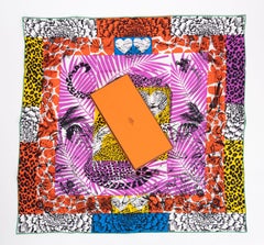 Hermès New "Jungle Love" 70cm Scarf