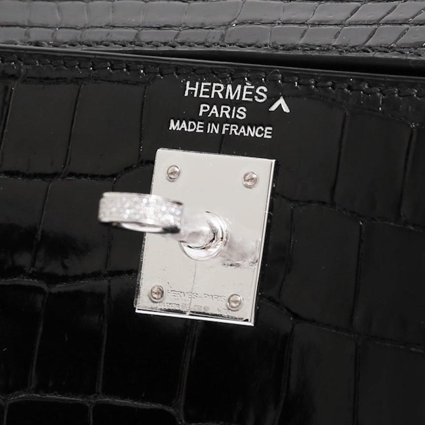 hermes diamond kelly bag