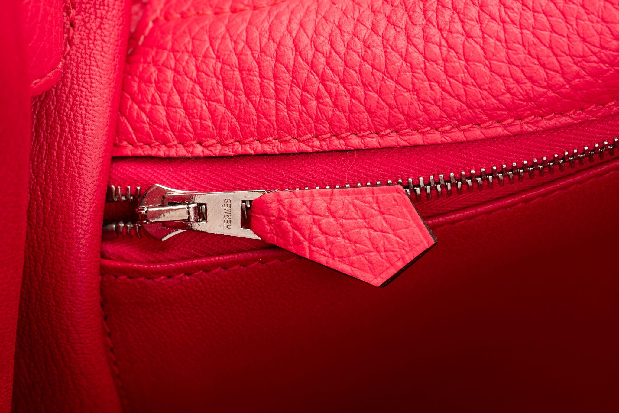 Hermes New Kelly 28 Rose Mexico Clemence For Sale 5