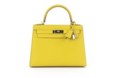 Hermès New Kelly 28 Sellier Epsom Lime