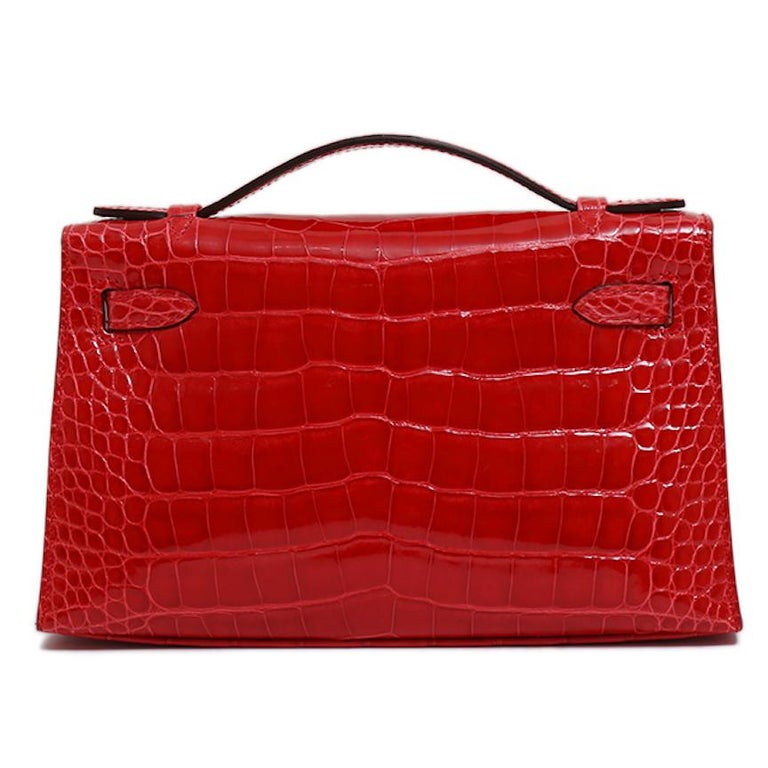 hermes kelly exotic crocodile leather 35mm with gold hardware