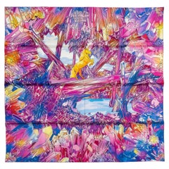 Nouvelle écharpe « La Vallée de Cristal » d'Hermès