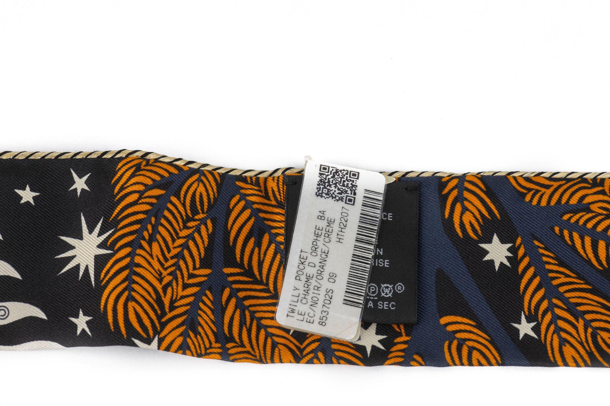 Hermès New Le Charme D'Orfee  Twilly 1