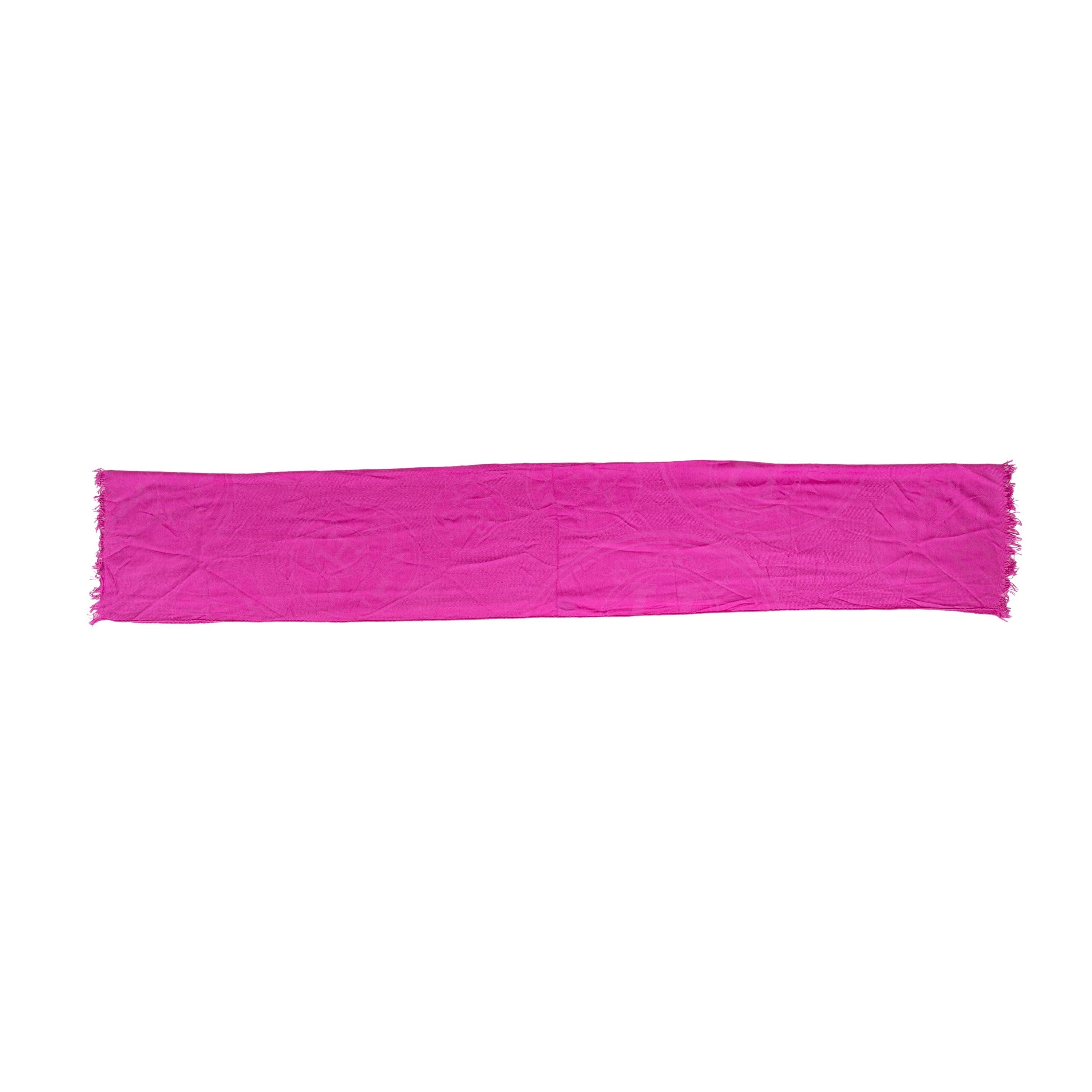 Pink Hermès New Libris Stole - '20s