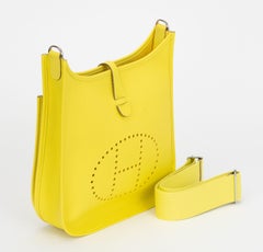 Hermès New Lime Togo Evelyne PM