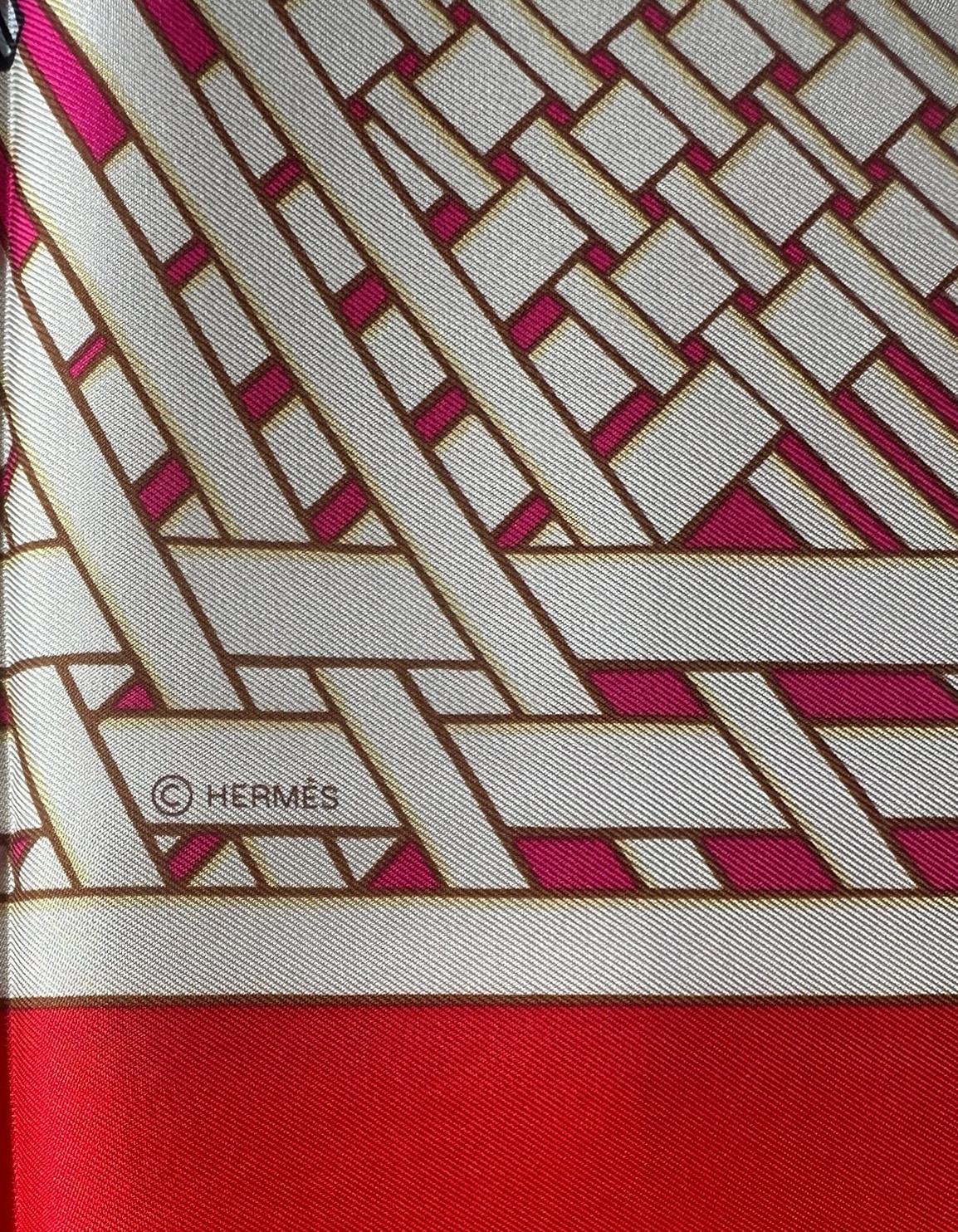 Women's Hermes NEW Masan/ Masan Silk Scarf 90cm Silk Scarf