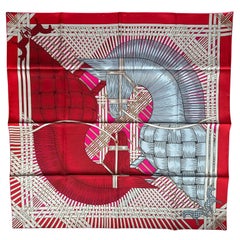 Hermes NEW Masan/ Masan Silk Scarf 90cm Silk Scarf