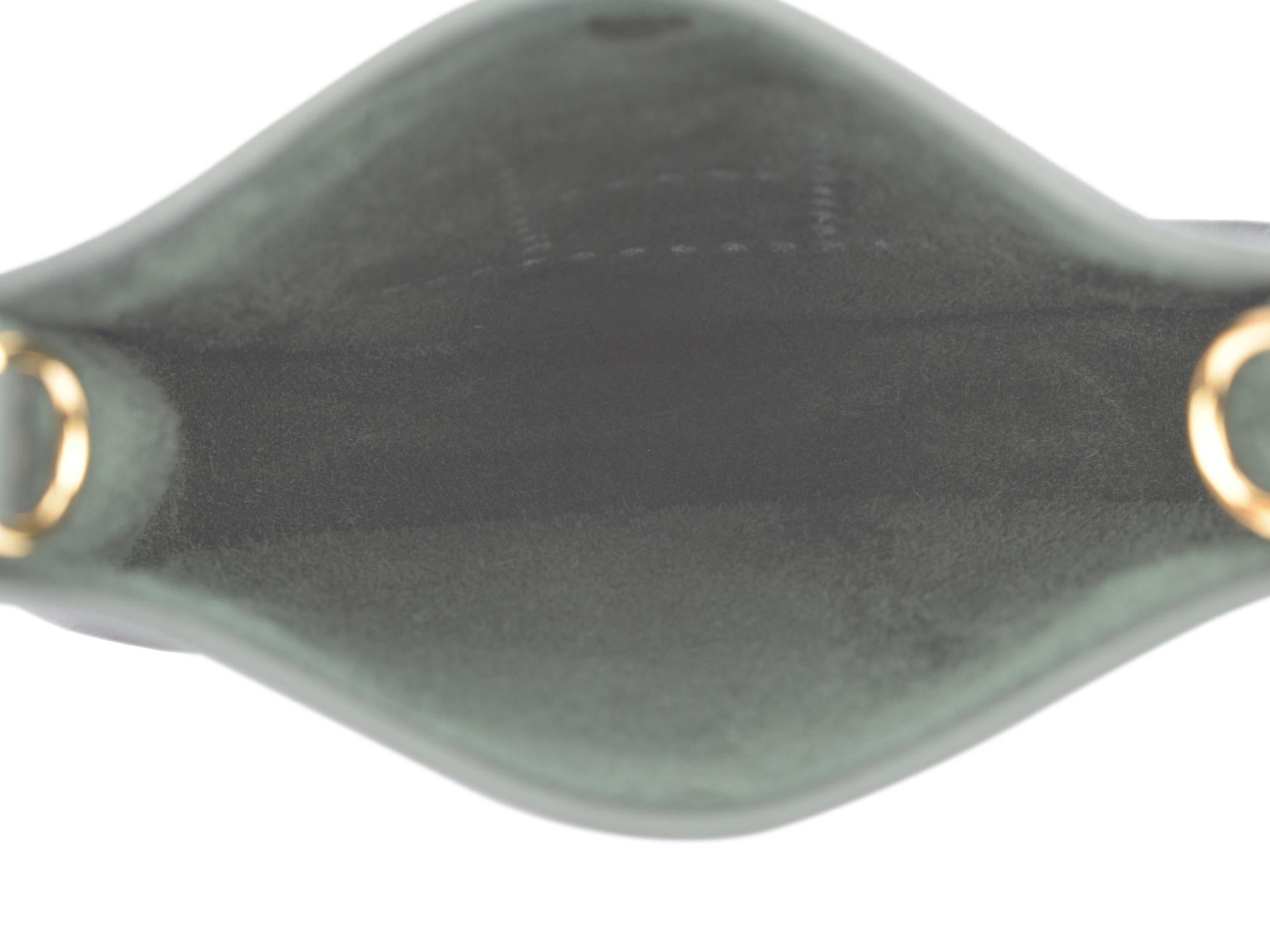 Hermes New Mini Evelyne Mangrove Gold im Angebot 5