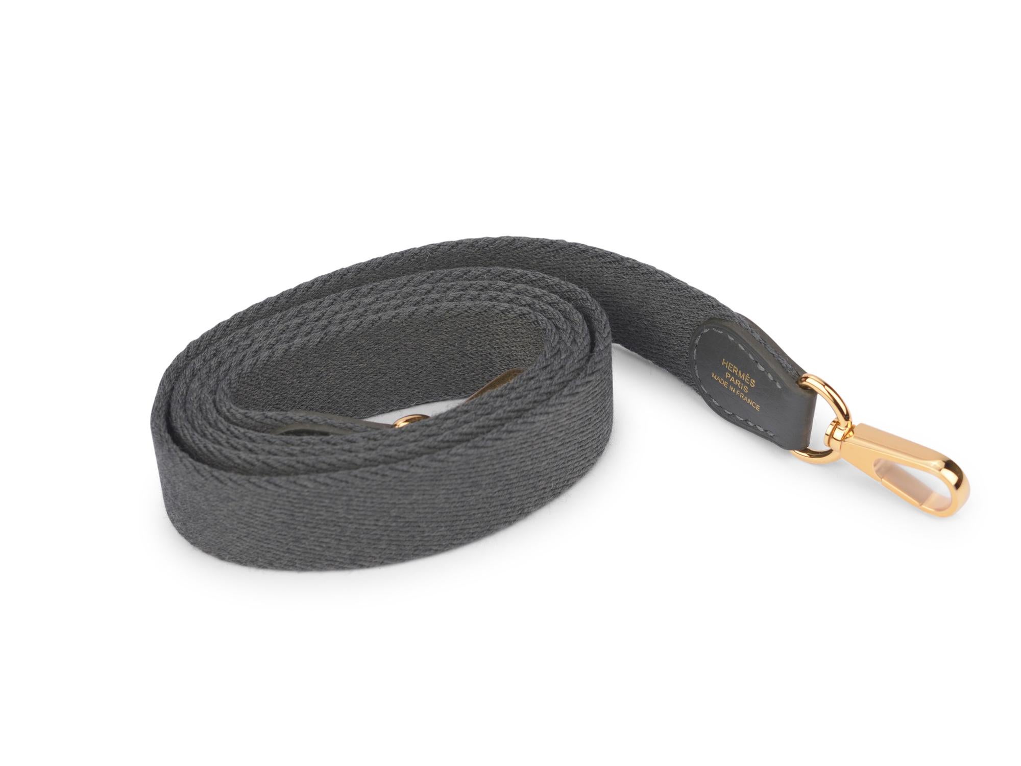 Hermes New Mini Evelyne Mangrove Gold im Angebot 6