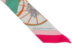 Hermès New Multicolor Silk Twilly