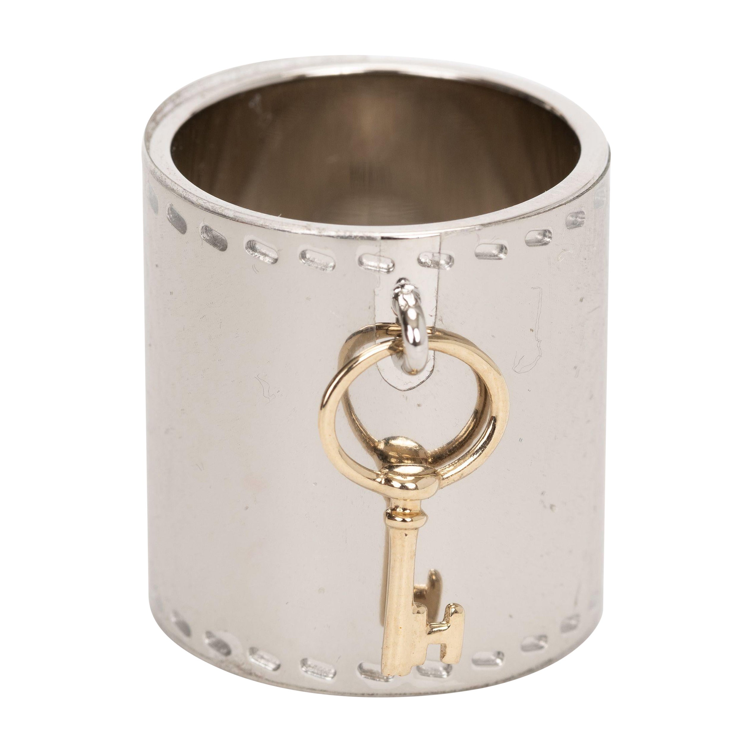 Anillo Pañuelo Llave Hermes Nuevo Paladio