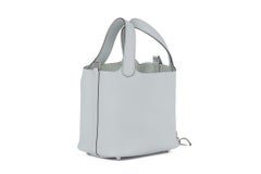 Hermès New Pearl Grey Picotin 18 Togo