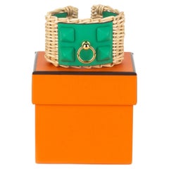 Hermès New Picnic Gaine Green Bracelet