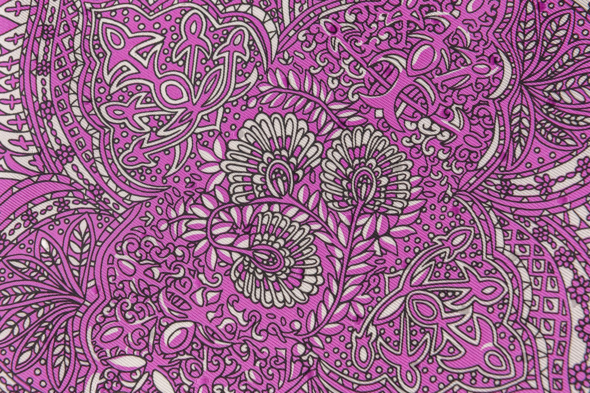 Hermès New Pink Bandana Small Scarf For Sale 2