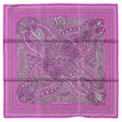 Hermès New Pink Bandana Small Scarf