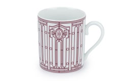 Hermès New Red PorcelainH Deco Mug