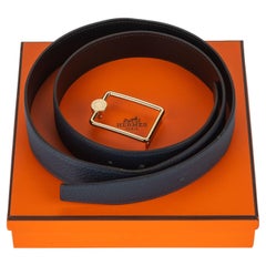 Hermès New Reversible Leather Belt