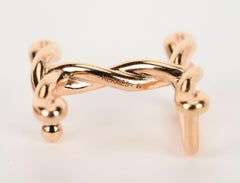 Hermès Nuevo Cinturón Reversible Naranja Torsad