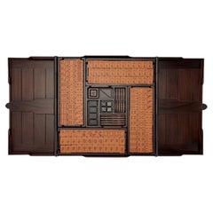 HERMES NEW Rosewood and Swift Helios Mahjong Game Set