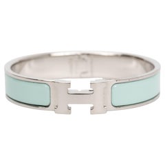 Hermes New Seafoam Clic Clac H Bracelet