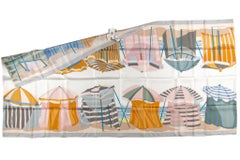Hermès New Silk Beach Cabanas Stole