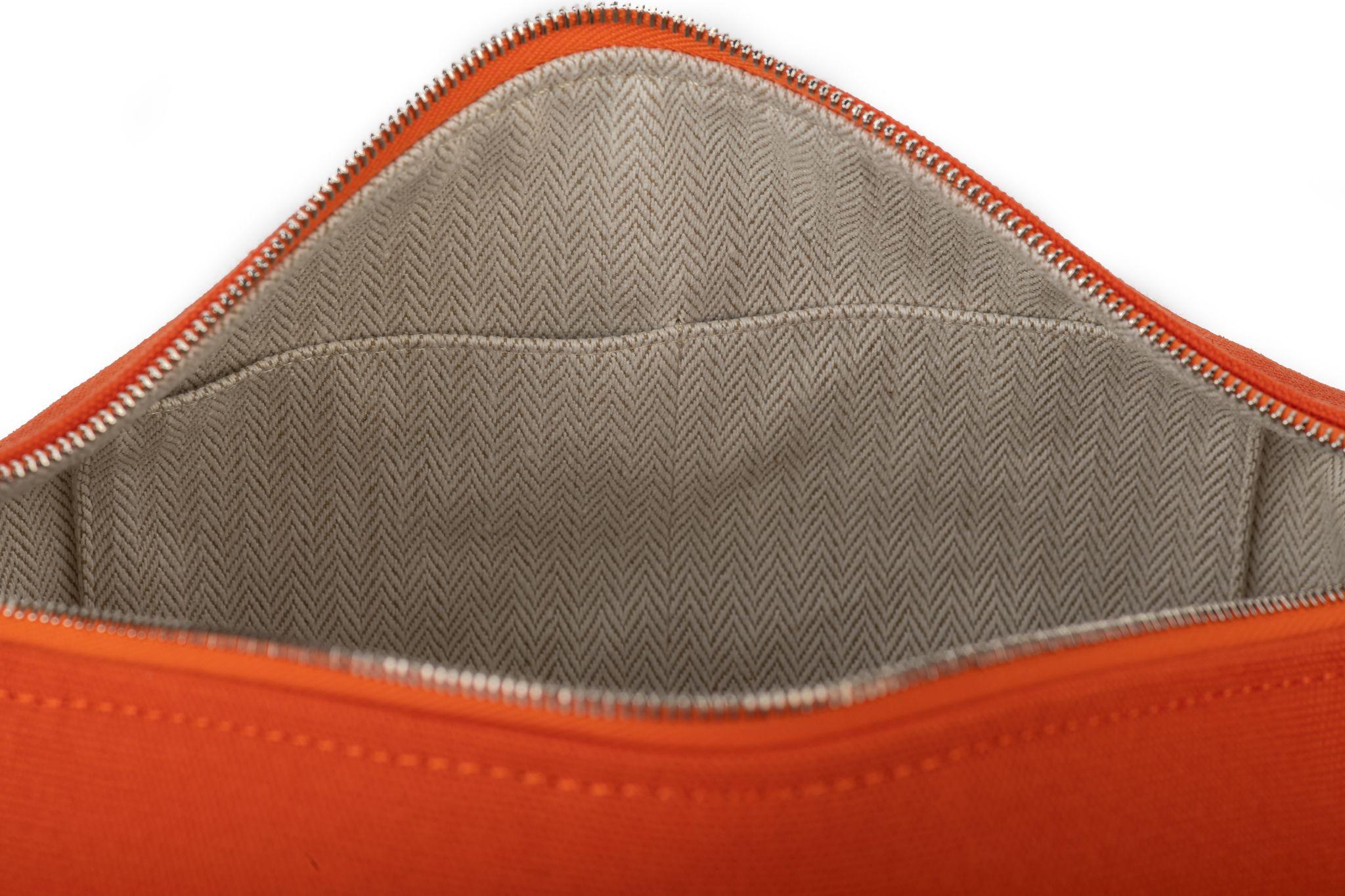 Hermès New Small Feu Bride-a-Brac Pouch Bag Original Box en vente 6