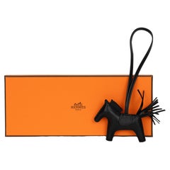 Hermes New So Black Rodeo Bag Charm PM