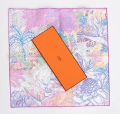 Hermès New Tropical Garden Silk Gavroche