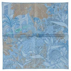 Hermès New Tropical Garden Soie Gavroche