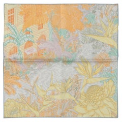 Hermès New Tropical Garden Silk Gavroche