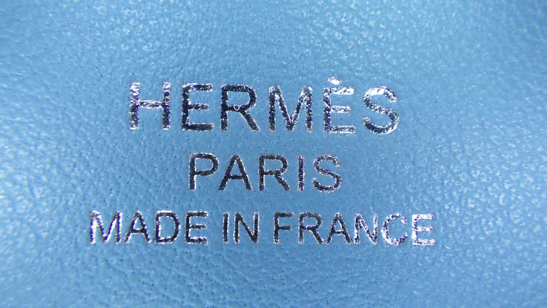 Women's Hermes - New w/ Tags - Kelly Cut Clutch 2016 - Blue Attol - Top Handle
