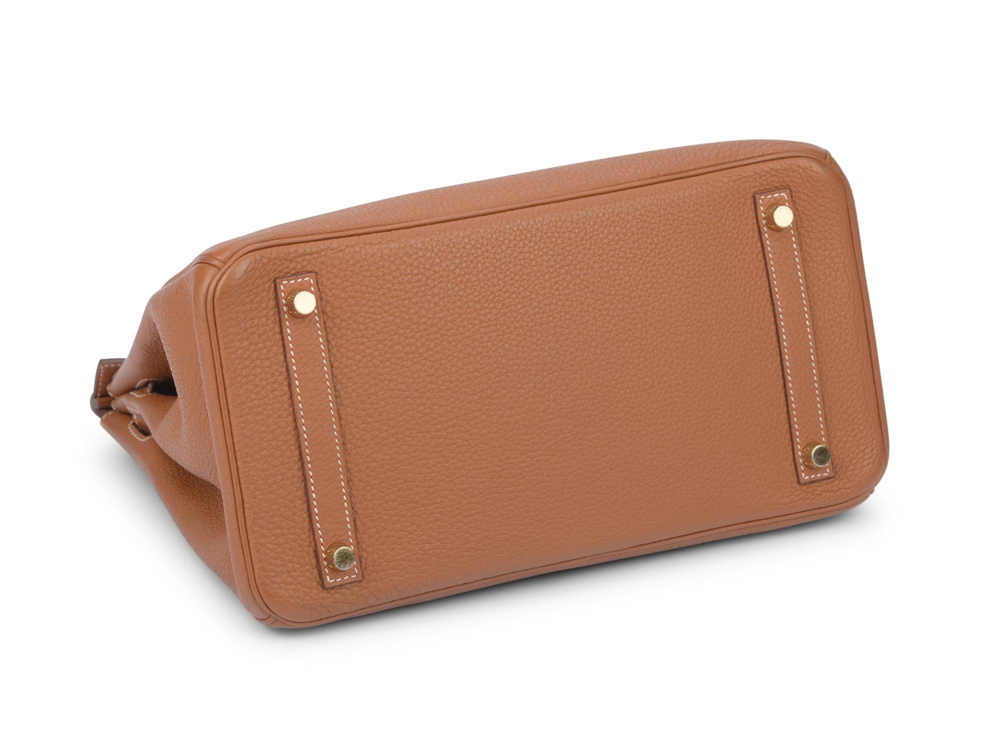 Femenino o masculino Hermes NIB Birkin 30 Gold Togo Palladium en venta