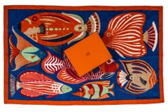 Hermès NIB Fisch Strandtuch