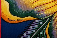 Hermès NIB Gavroche twill Baobab Blue