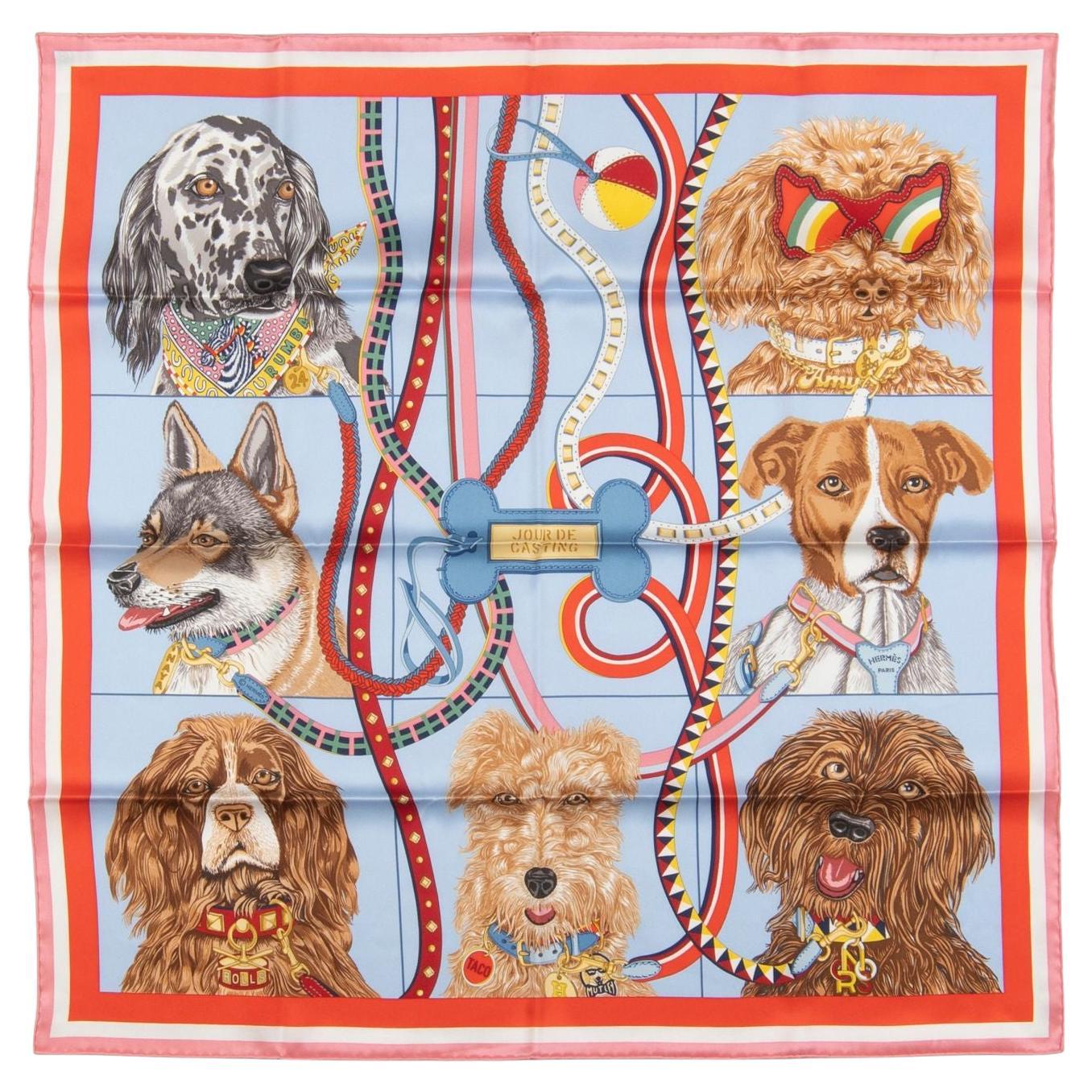 Hermès NIB "Jour de Casting" Scarf in vendita