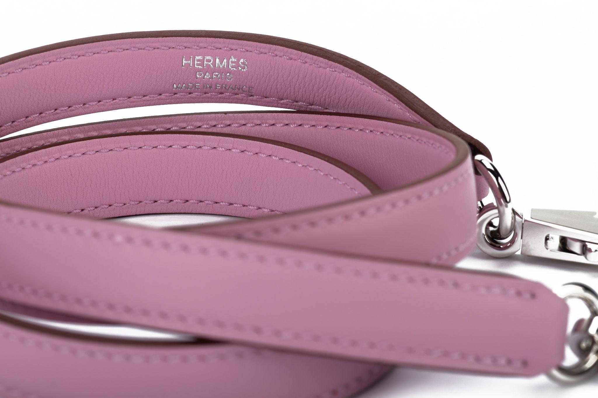 Hermes NIB Kelly 25 Retourne Mauve Swift 9